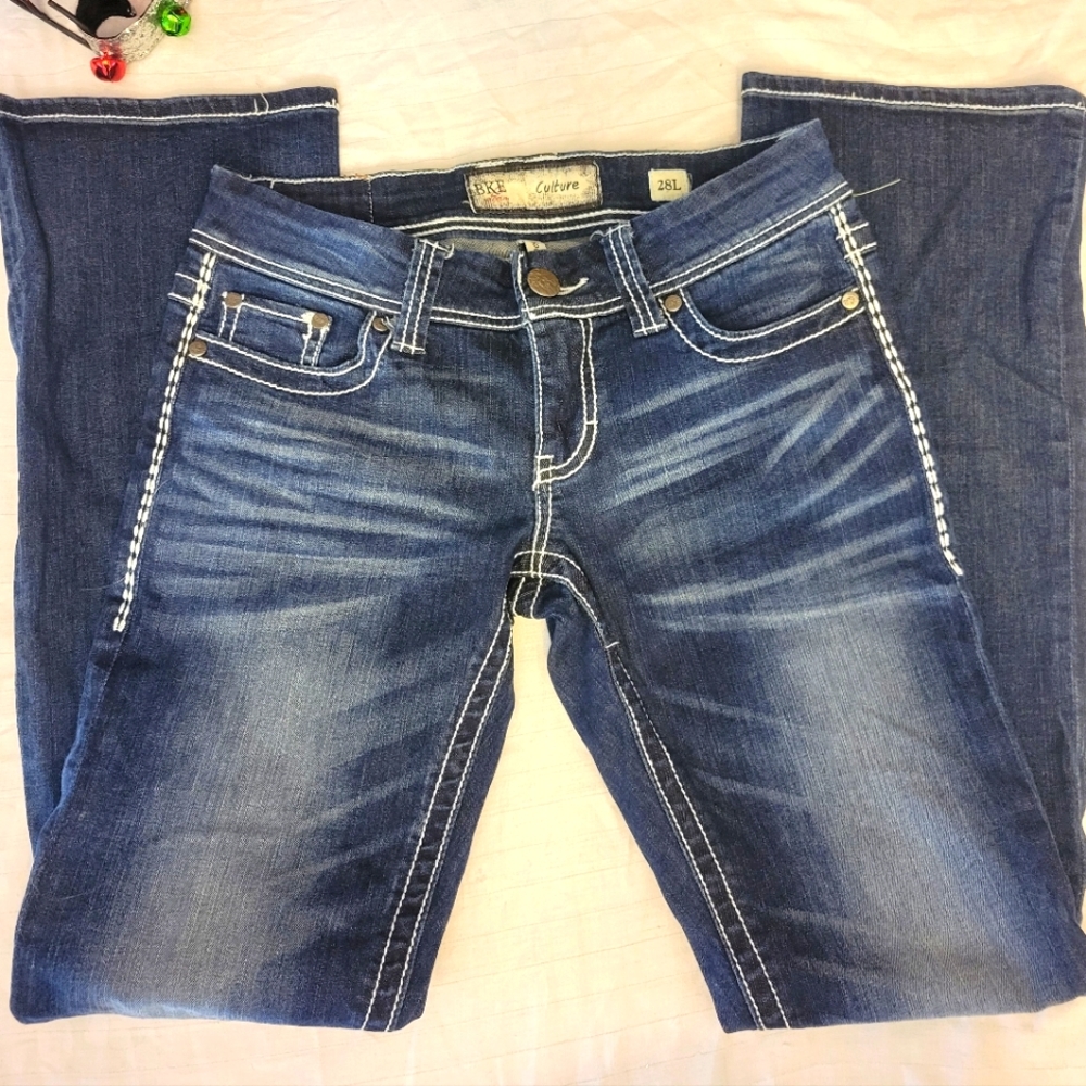 Womens BKE Culture Bootcut Jeans Sz 28 Long